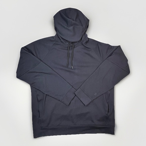 Lululemon City Sweat Pullover Hoodie Mens Large Navy Blue - Picture 1 of 7